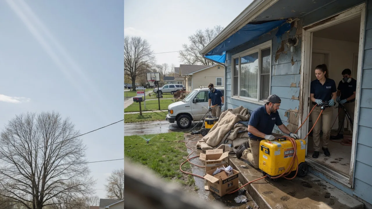Basement Flood Cleanup in Folcroft, PA near me